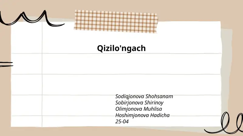 Qizilo'ngach