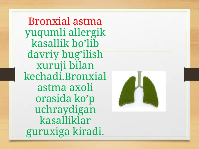 Bronxialastma