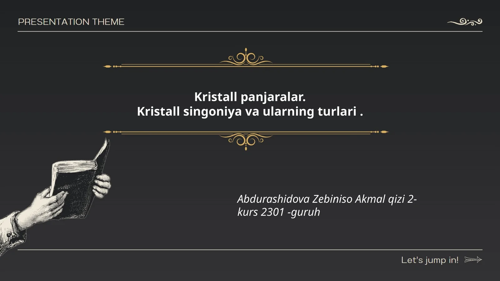 Kristall panjaralar