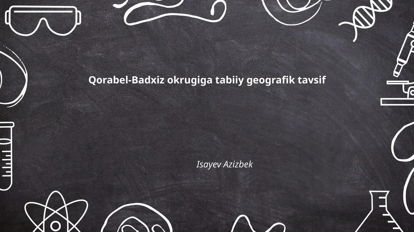 Qorabel-Badxiz okrugiga tabiiy geografik tavsif