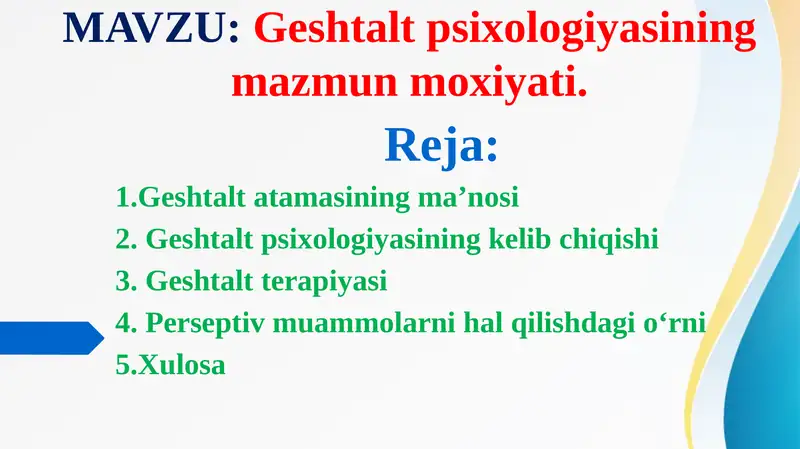 Geshtalt psixologiyasi