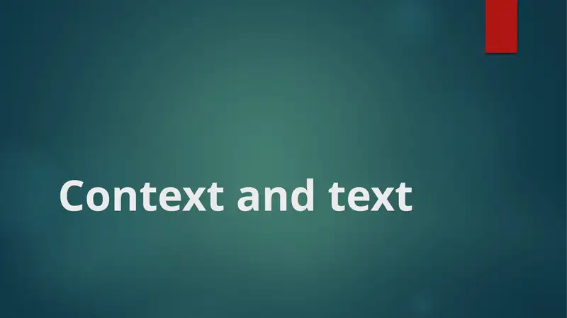 What Is Context in Writing? Types and Significance