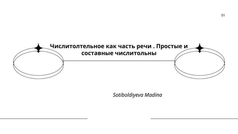 Числительное как часть речи