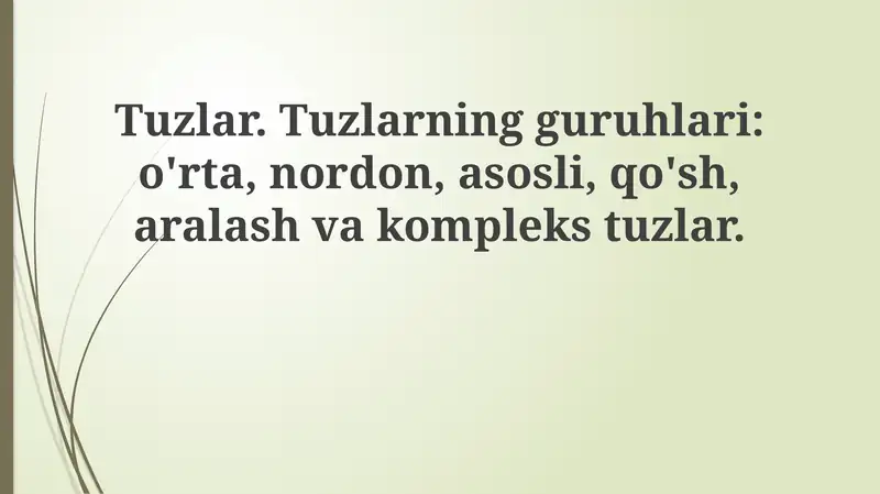 Tuzlar