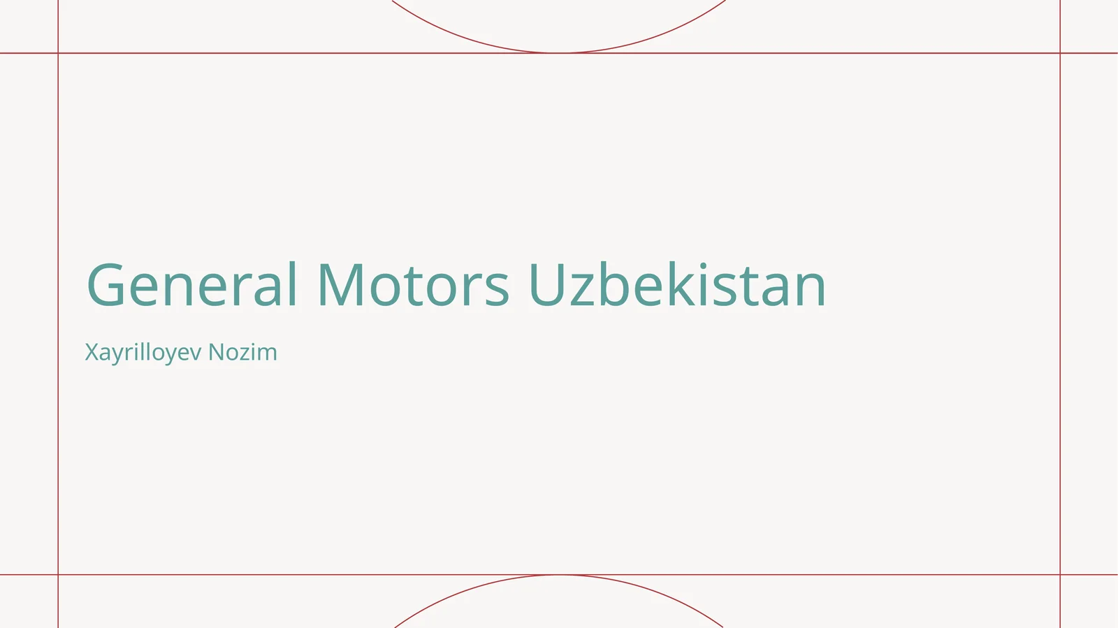 General Motors Uzbekistan: tashkil topishi va rivojlanish tarixi