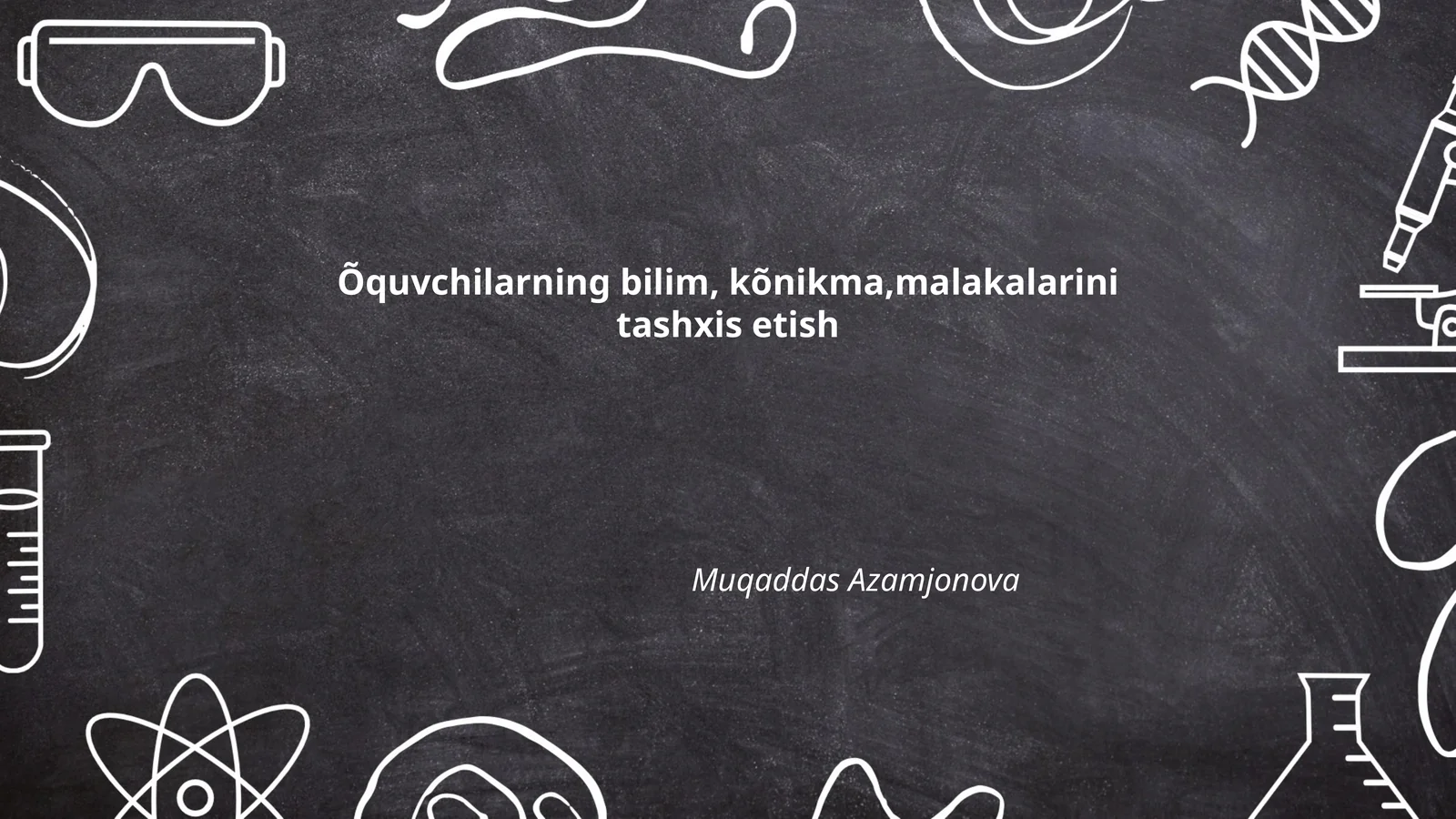 Bilimlarni Baholash Usullari
