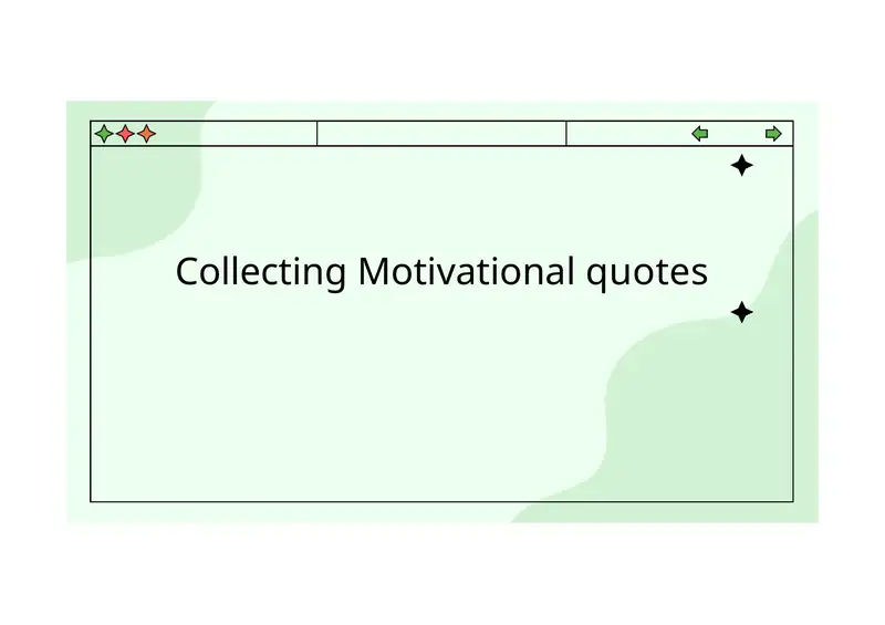 Setting Goals for the Future