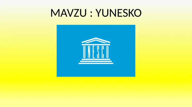 UNESCO