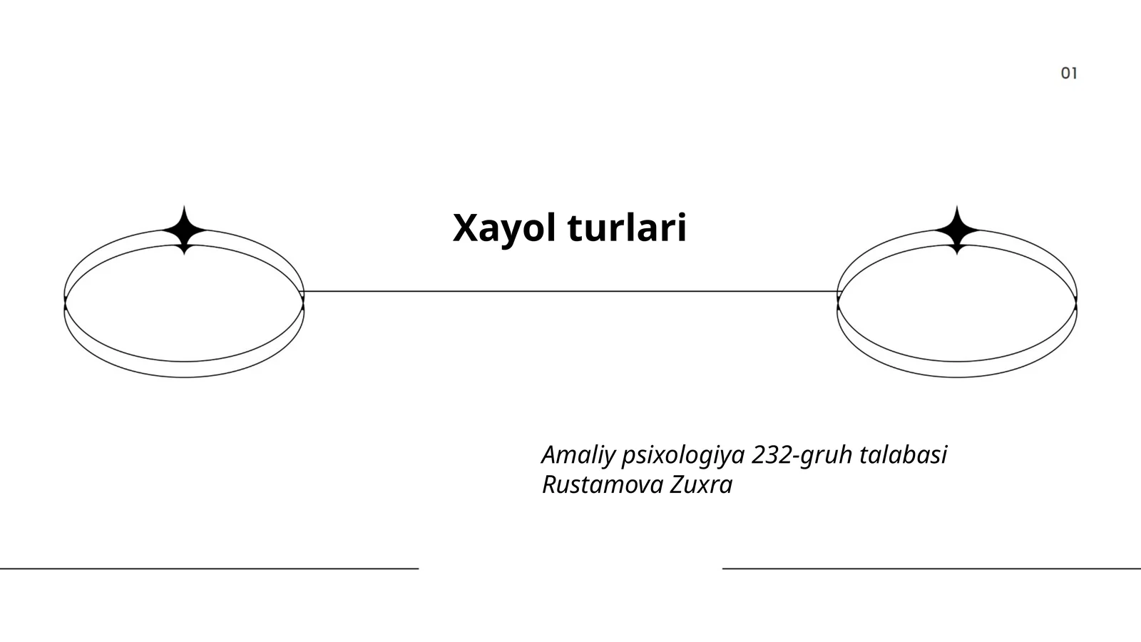 Xayol turlari