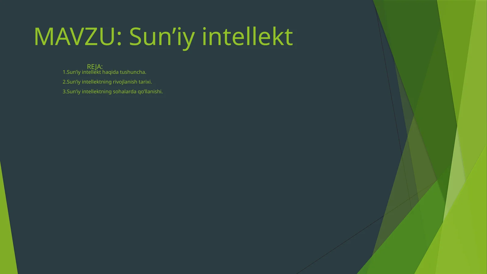 Sun’iyintellekt