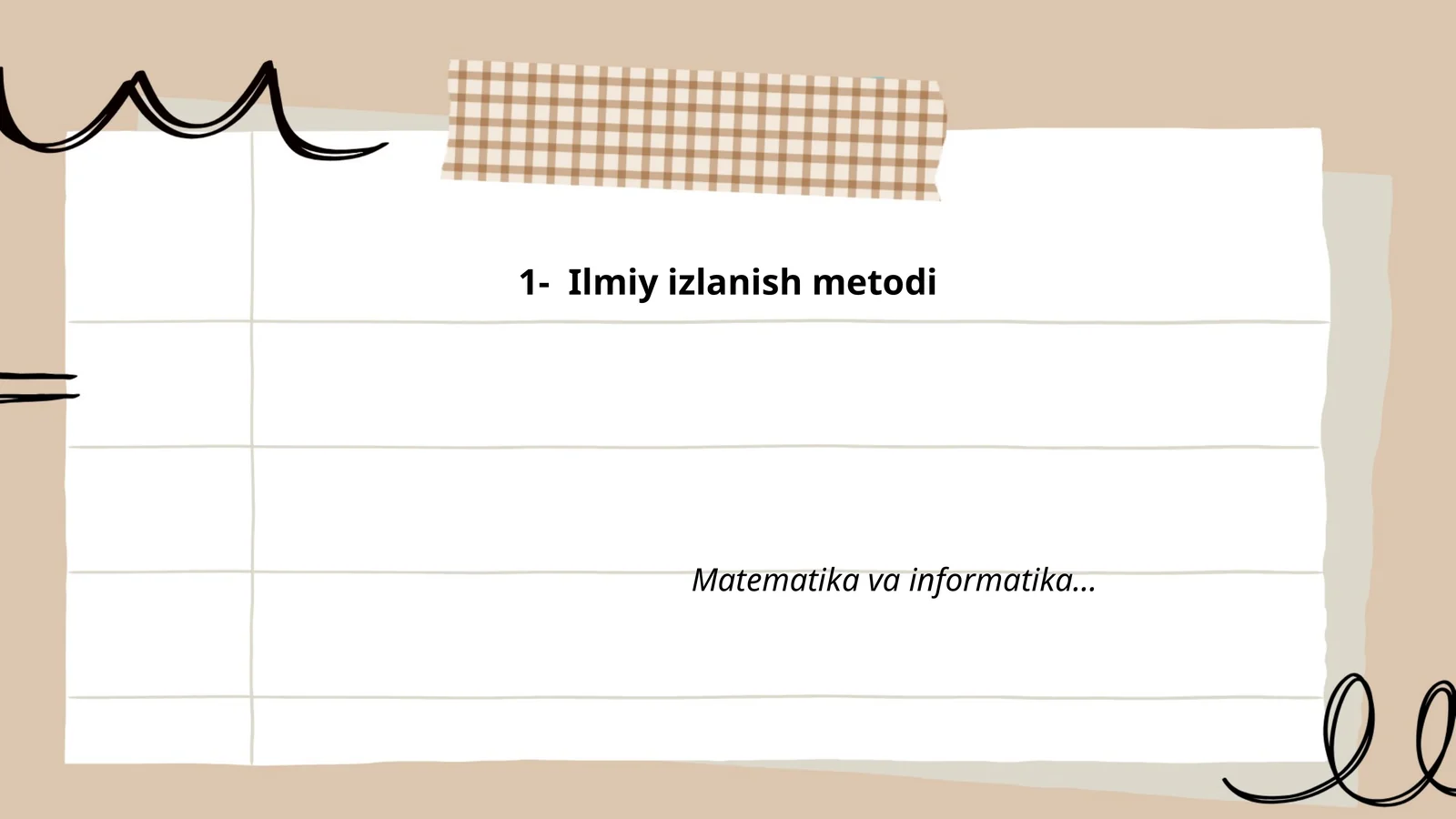 Ilmiy izlanish metodi