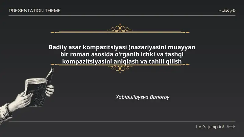 Badiiy asar kompazitsiyasi