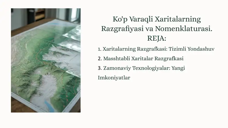 Xaritalarning Razgrafiyasi