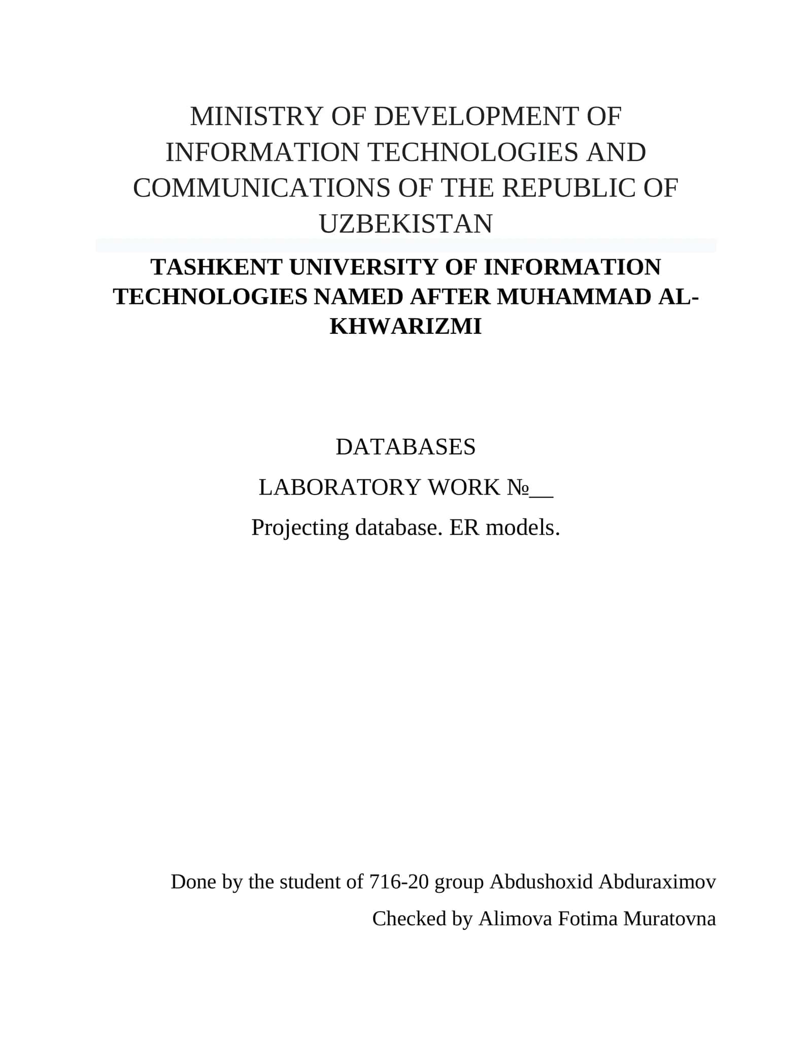 DATABASES