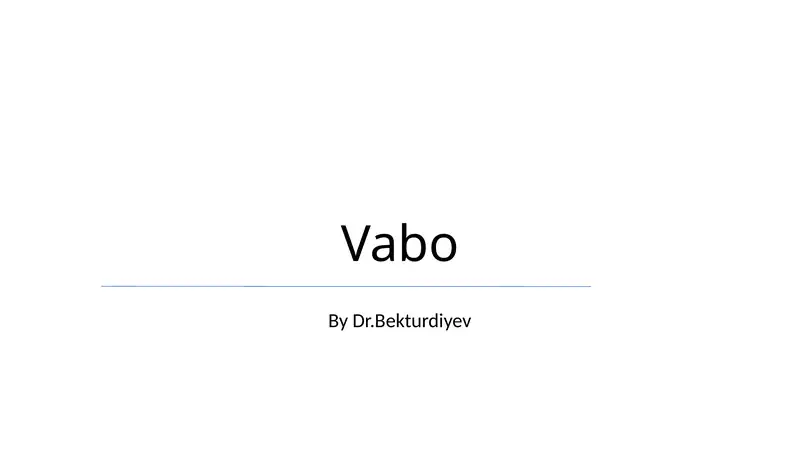 Vabo
