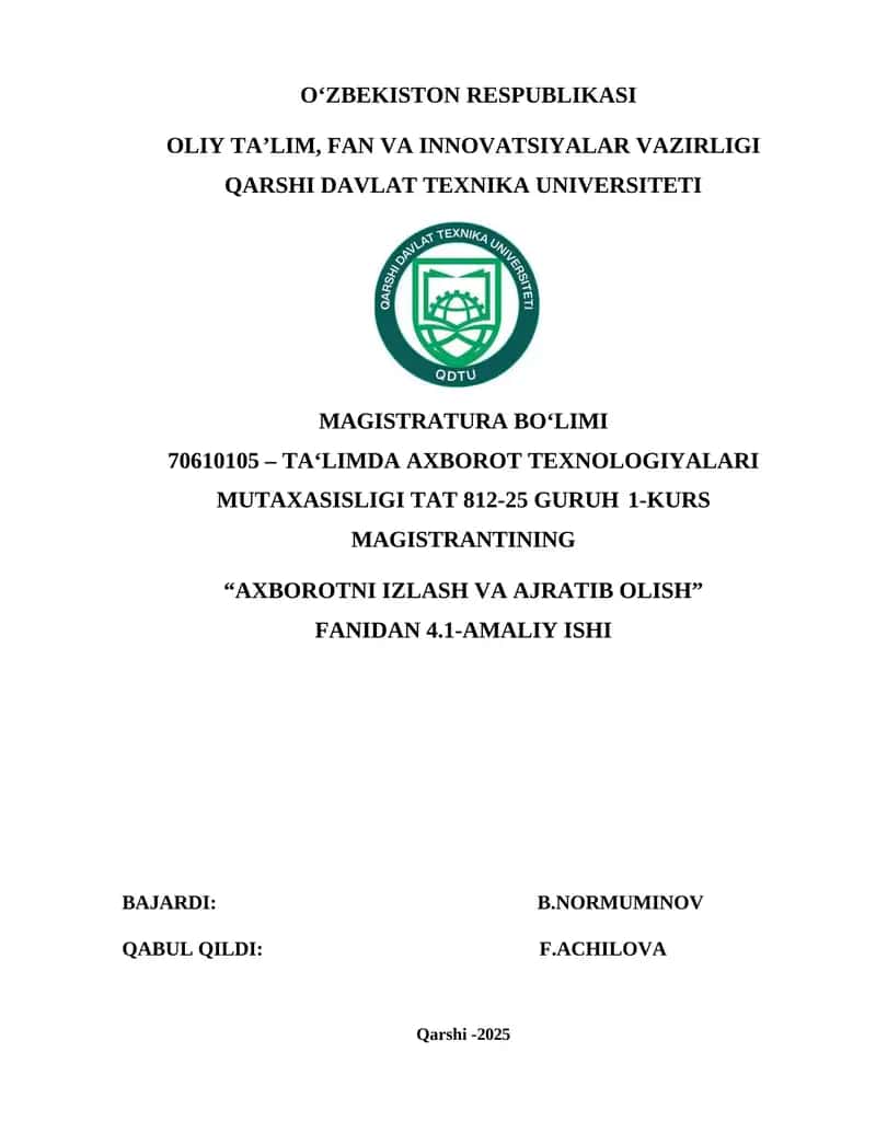 Veb-qidiruv asoslari