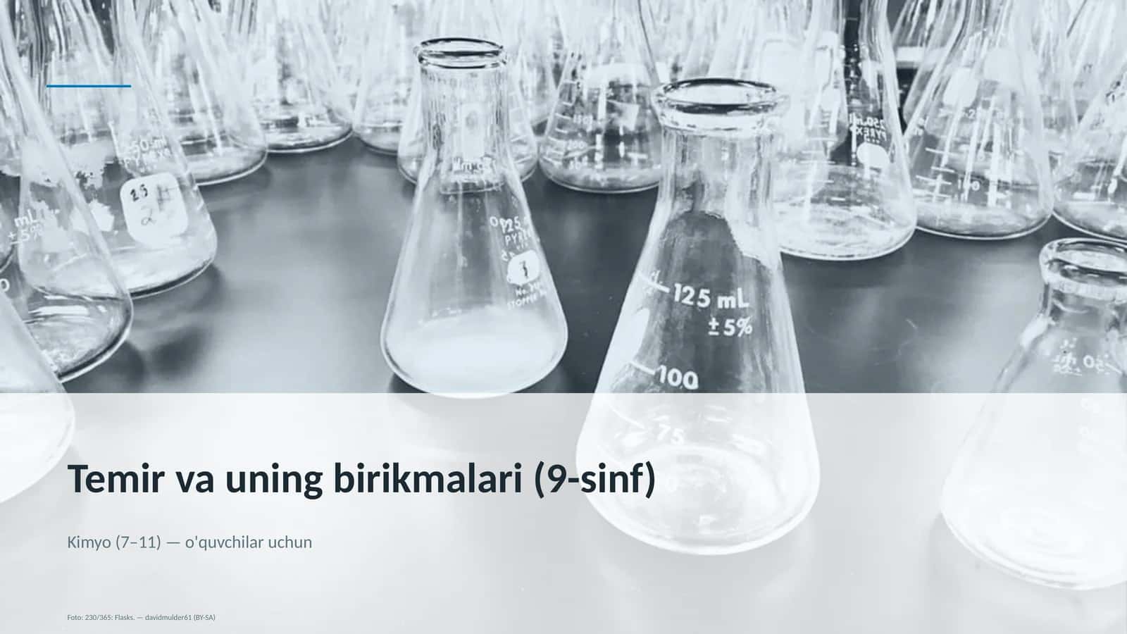 Temir va uning birikmalari (9-sinf)