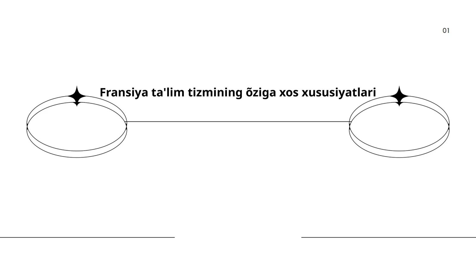 Fransiya ta'lim tizmining õziga xos xususiyatlari