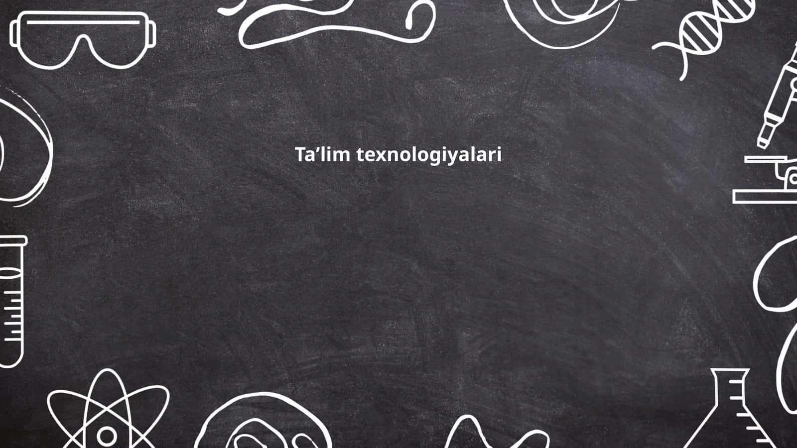 Taʼlim texnologiyalari