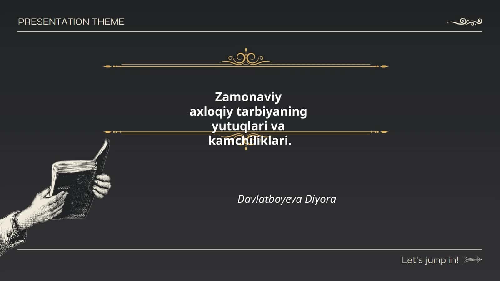 Zamonaviy Axloqiy Tarbiya Tizimlari