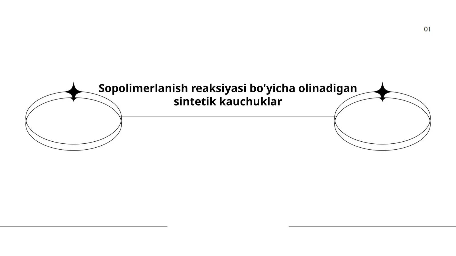 Sopolimerlanish reaksiyasi bo'yicha olinadigan sintetik kauchuklar