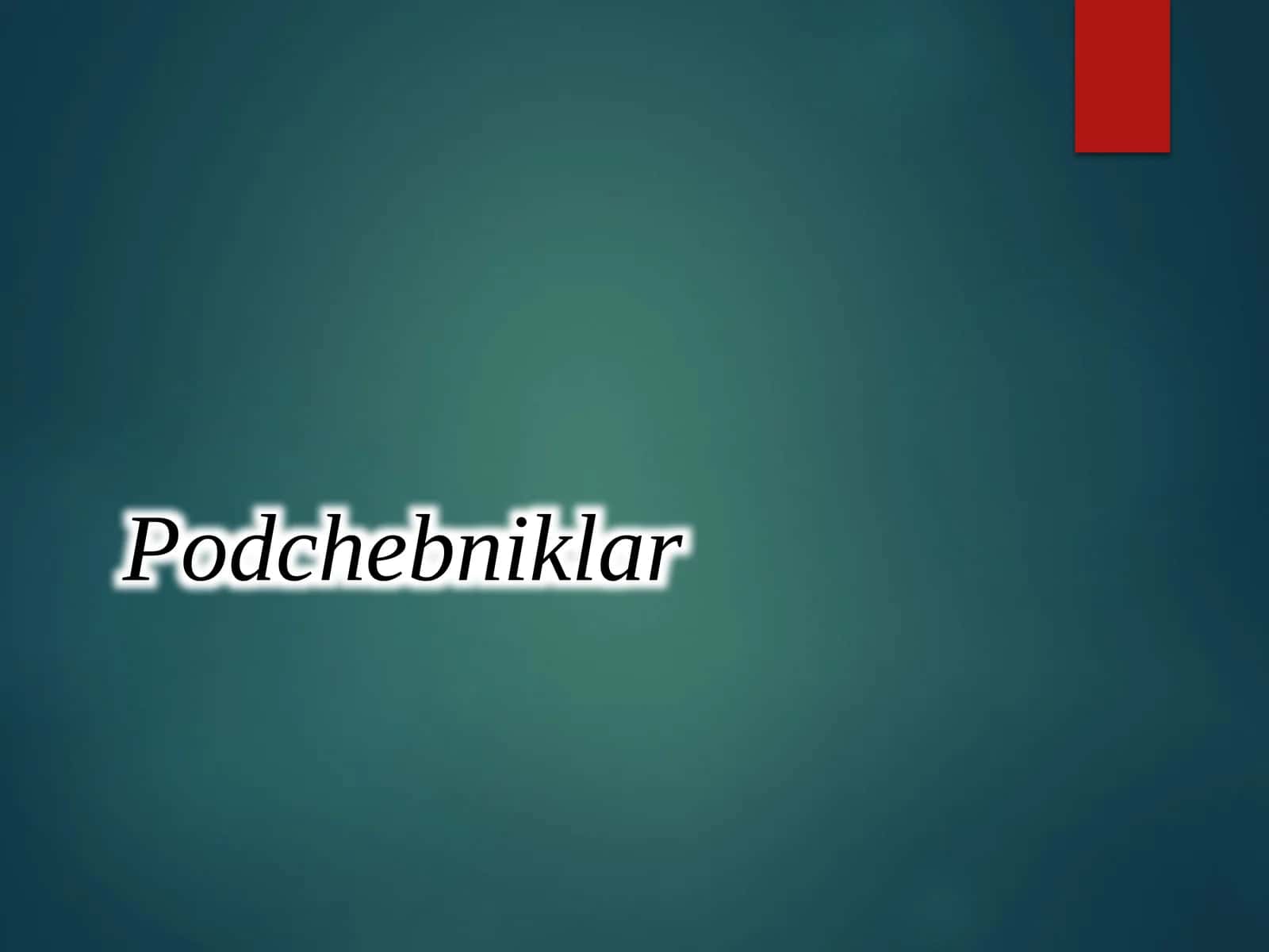 Podshipniklar