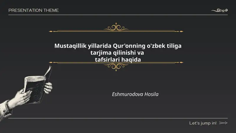 Mustaqillik yillarida Qur'oni Karimning o‘zbek tiliga tarjima qilinishining tarixiy va siyosiy konteksti