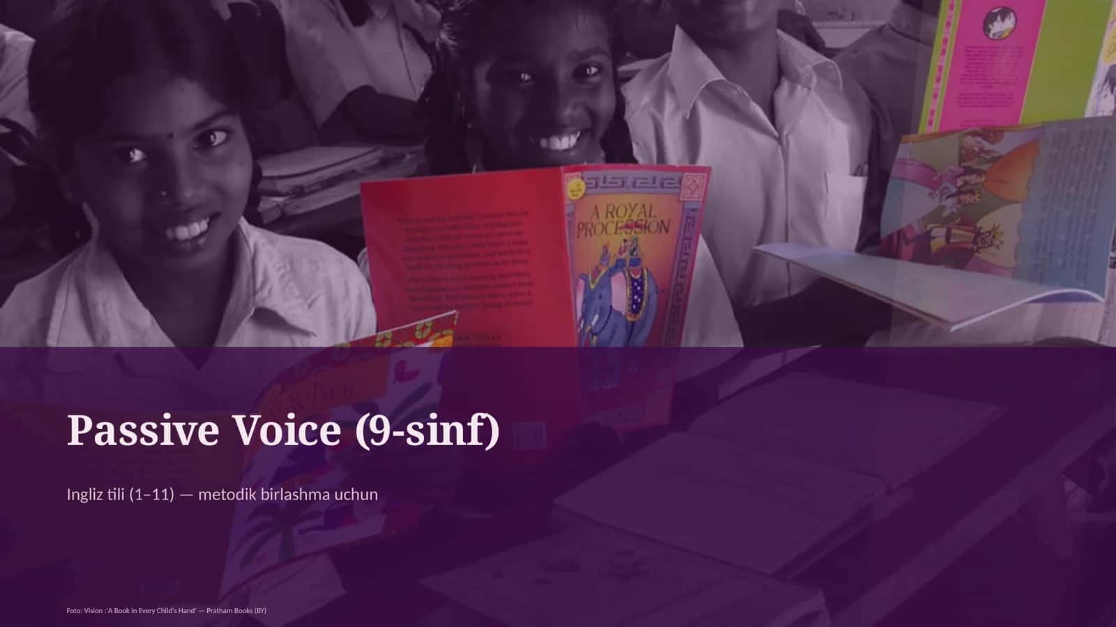 Passive Voice (9-sinf)