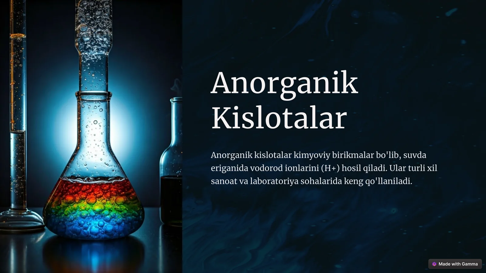 Anorganik Kislotalar