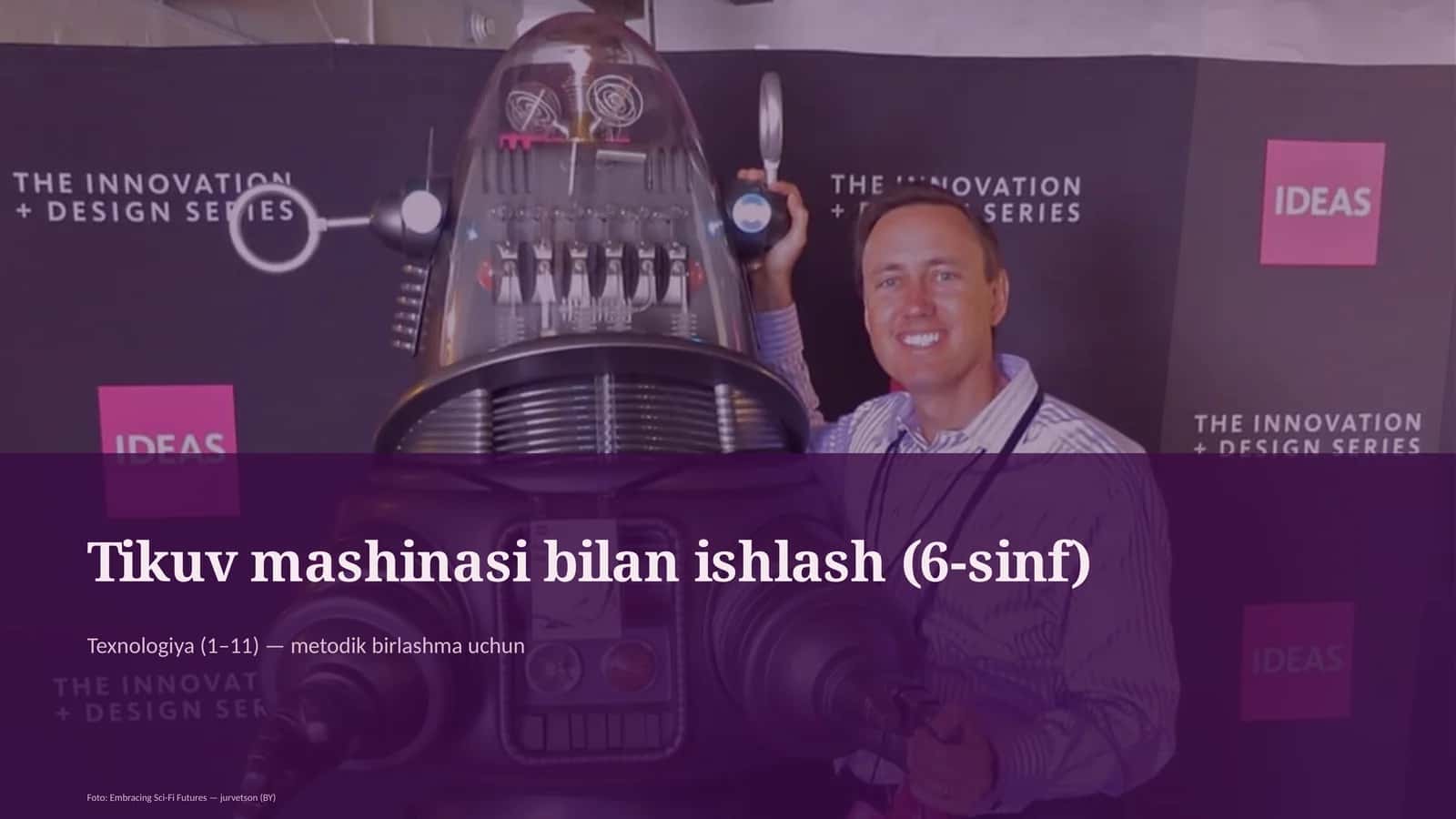 Tikuv mashinasi bilan ishlash (6-sinf)