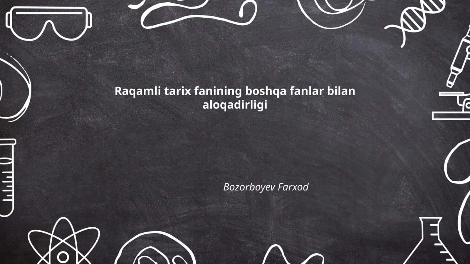 Raqamli tarix va axborot texnologiyalari (IT) o'rtasidagi aloqa