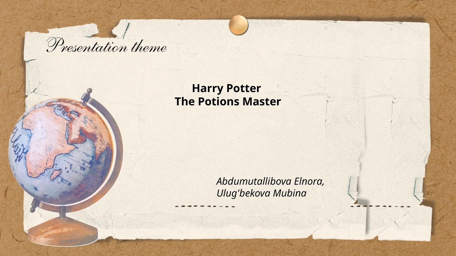 Harry Potter The Potions Master