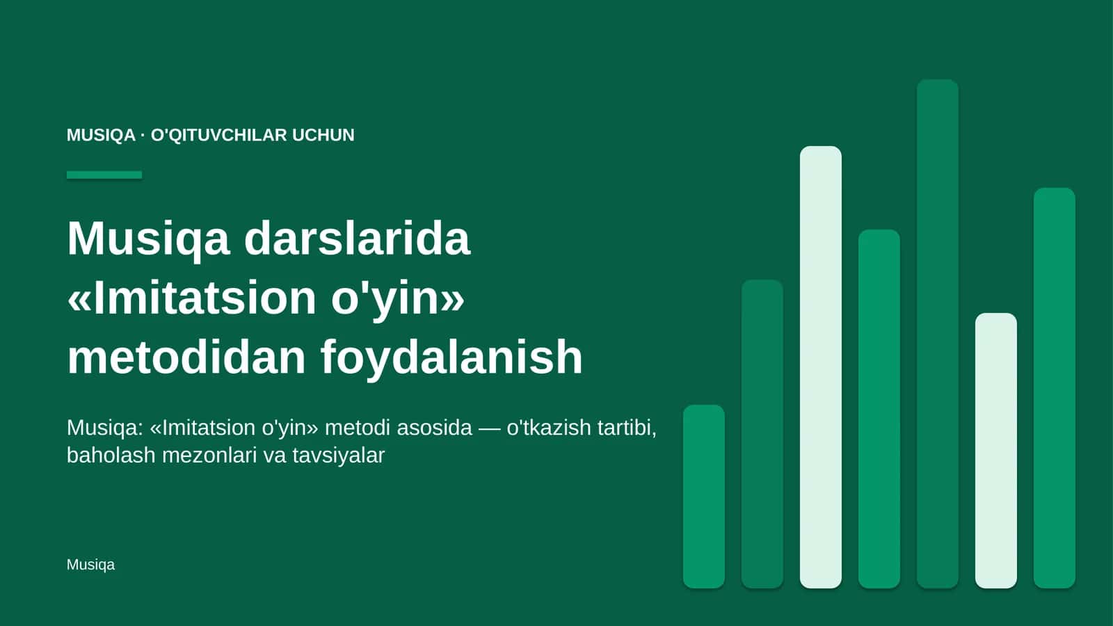 musiqa darslarida imitatsion o'yin metodidan foydalanish 9066