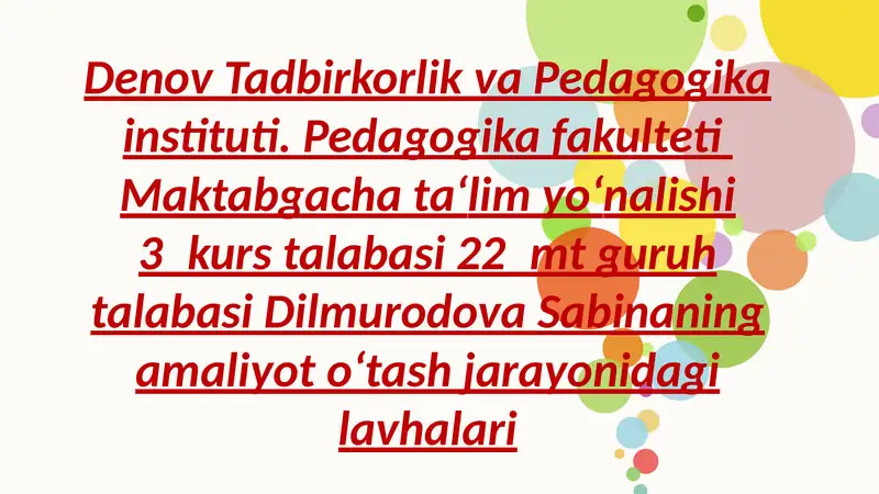 Denov Tadbirkorlik va Pedagogika Instituti