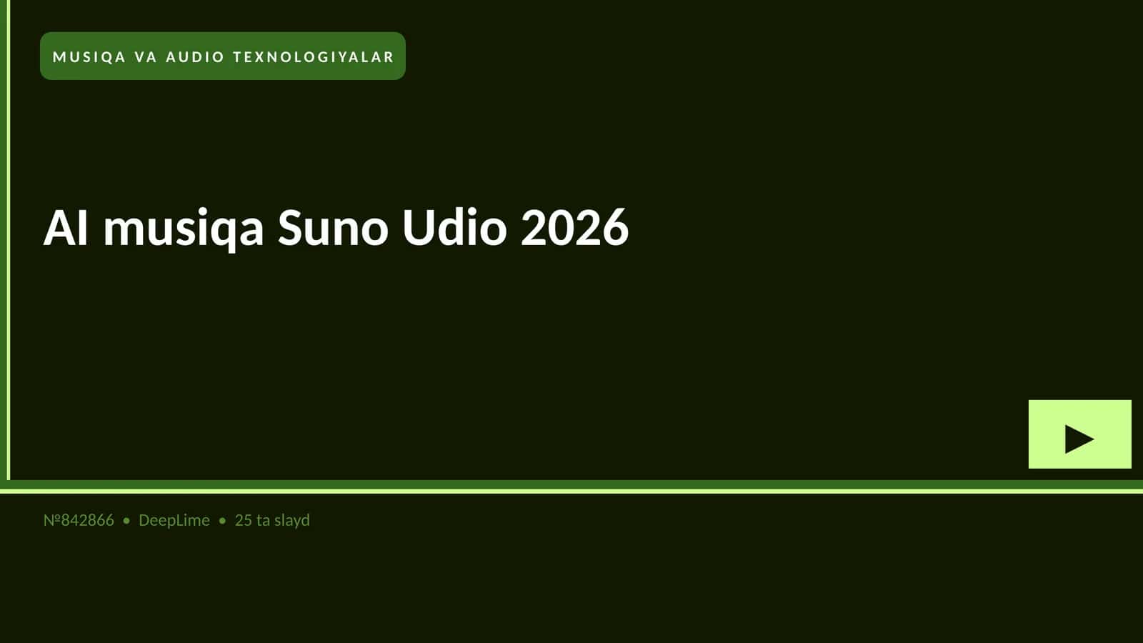 AI musiqa Suno Udio 2026
