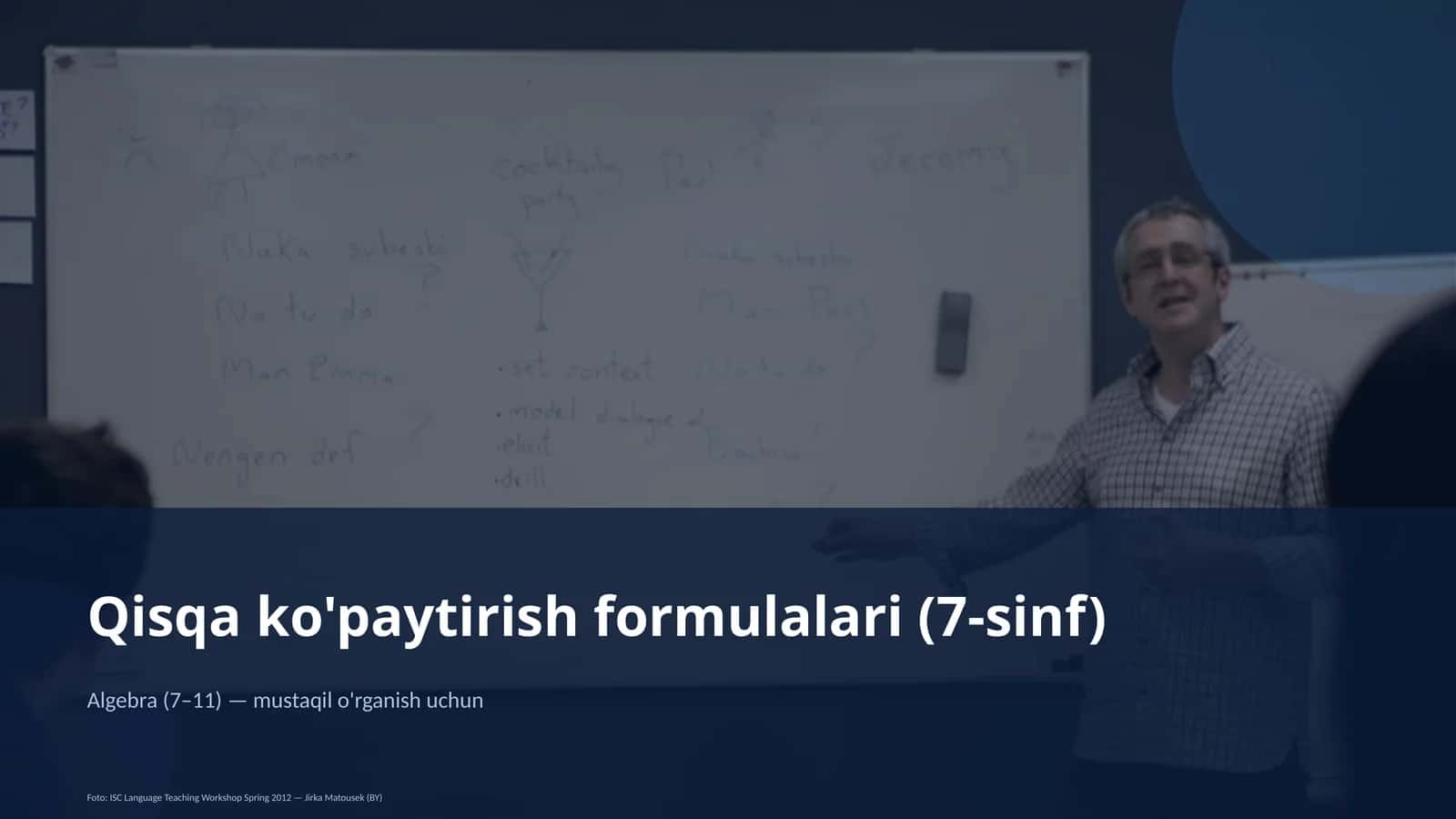 Qisqa ko'paytirish formulalari (7-sinf)