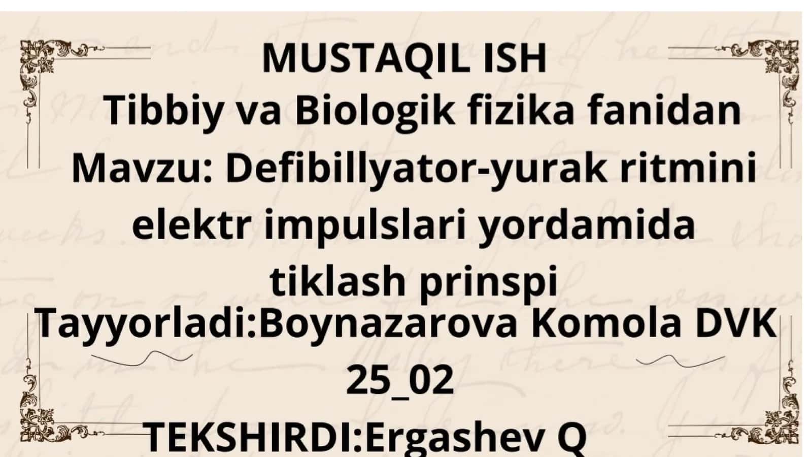 defibirilyator