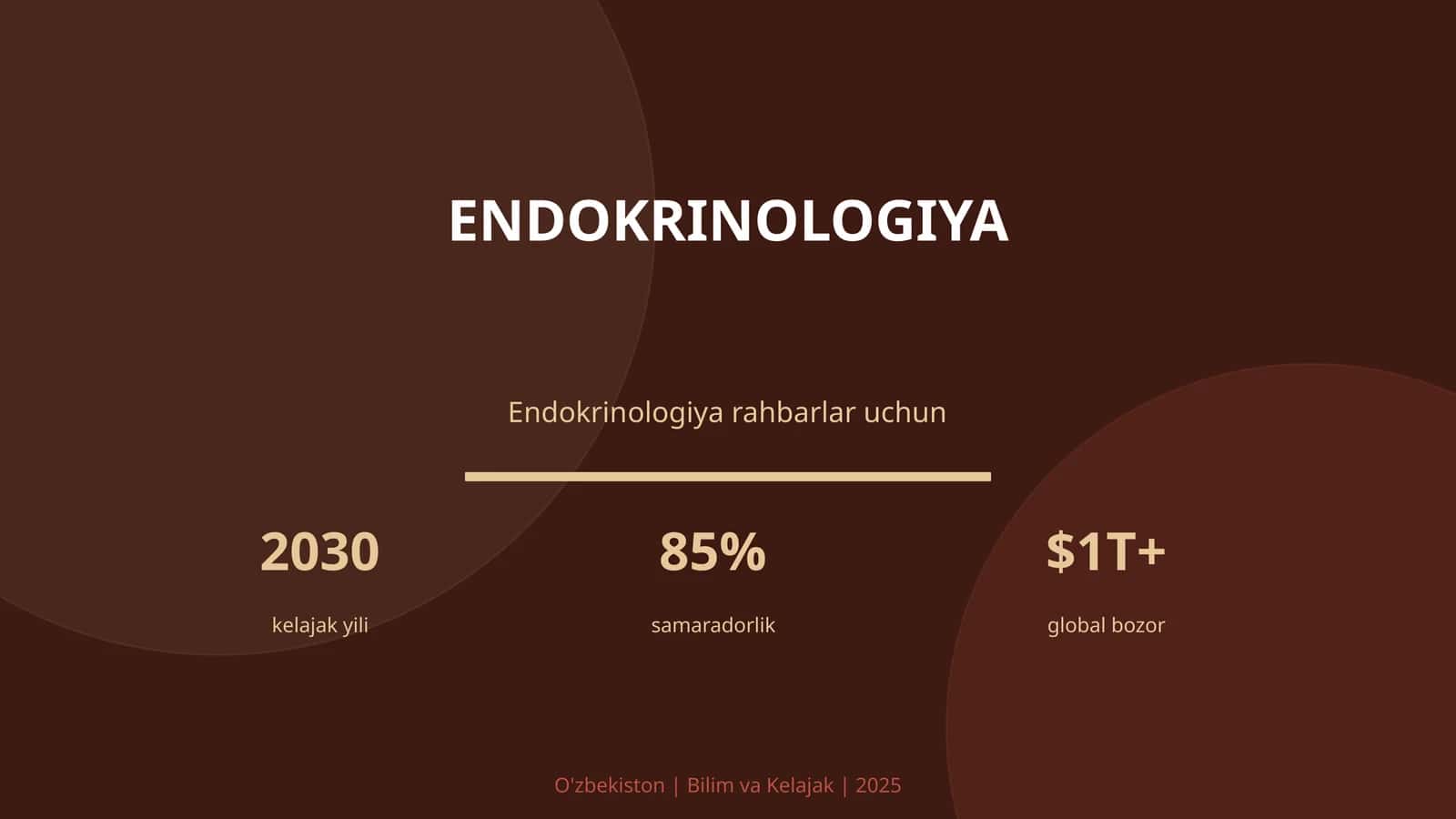 ENDOKRINOLOGIYA