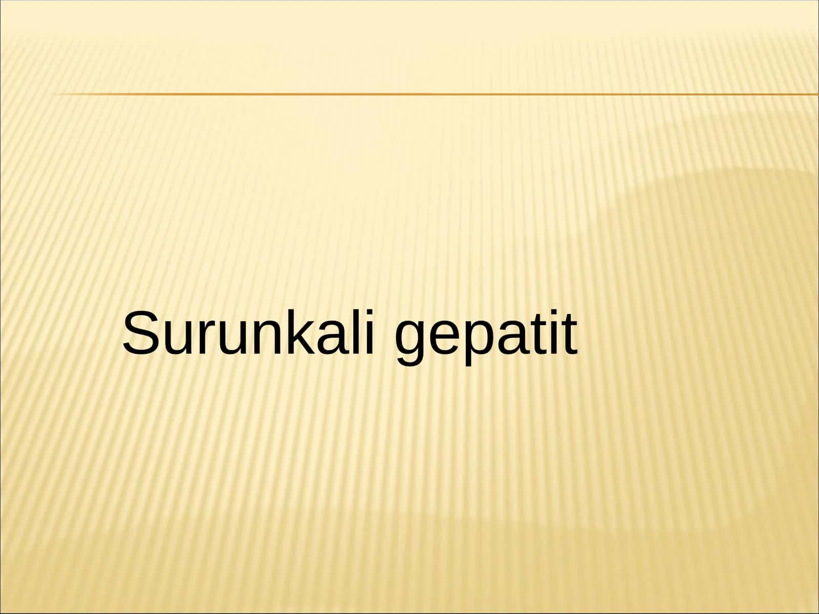 Surunkaligepatit