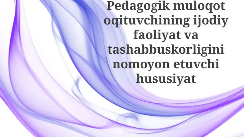 Pedagogik muloqot