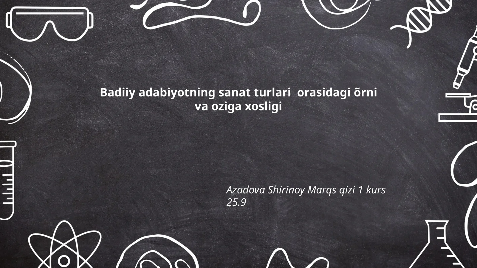 Badiiy adabiyotning sanat turlari orasidagi õrni va oziga xosligi