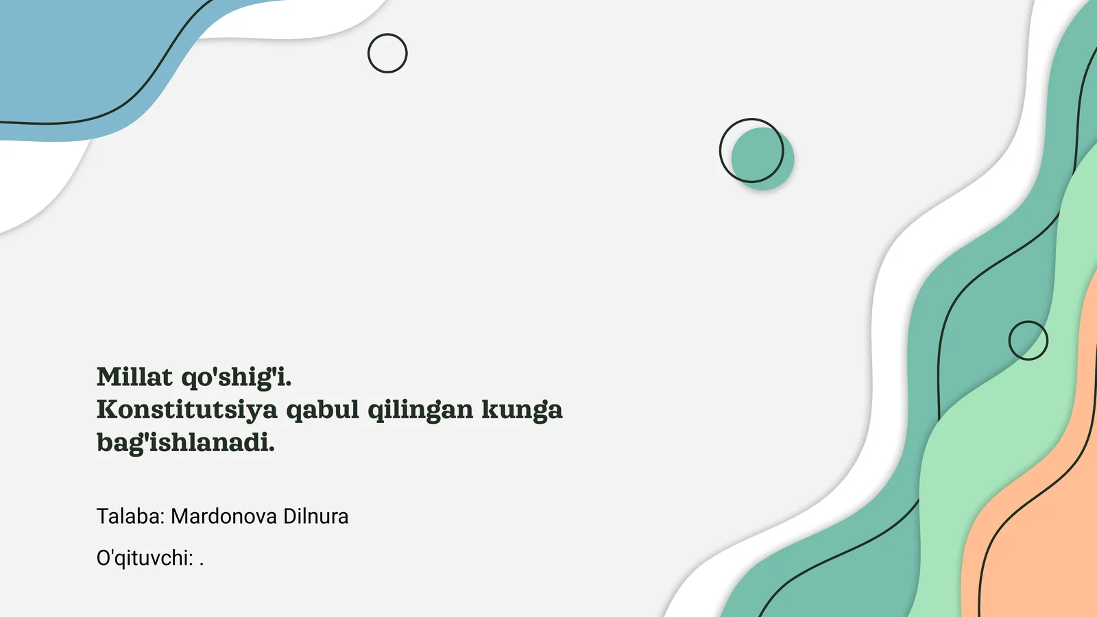Millat qo'shig'i