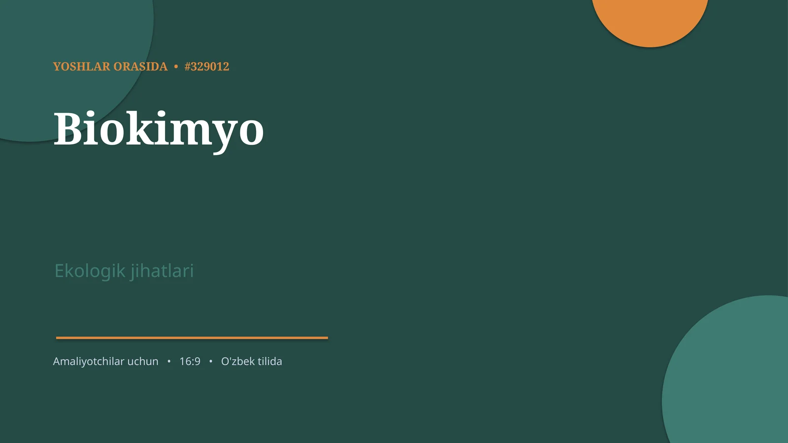 Biokimyo