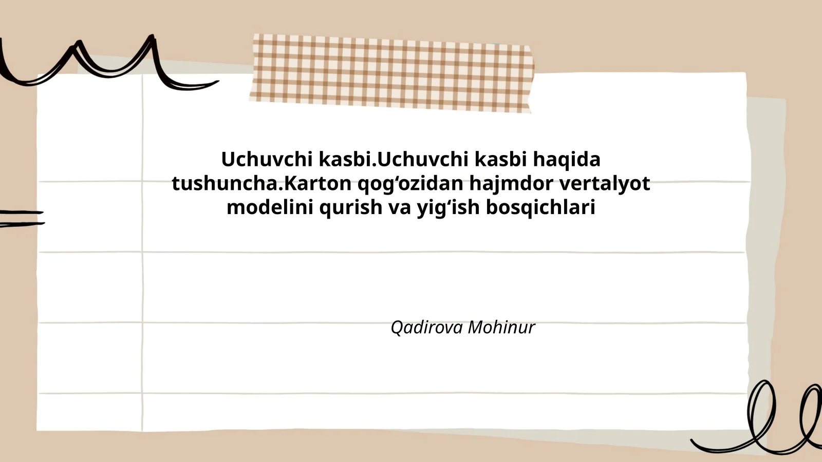 Uchuvchi kasbi