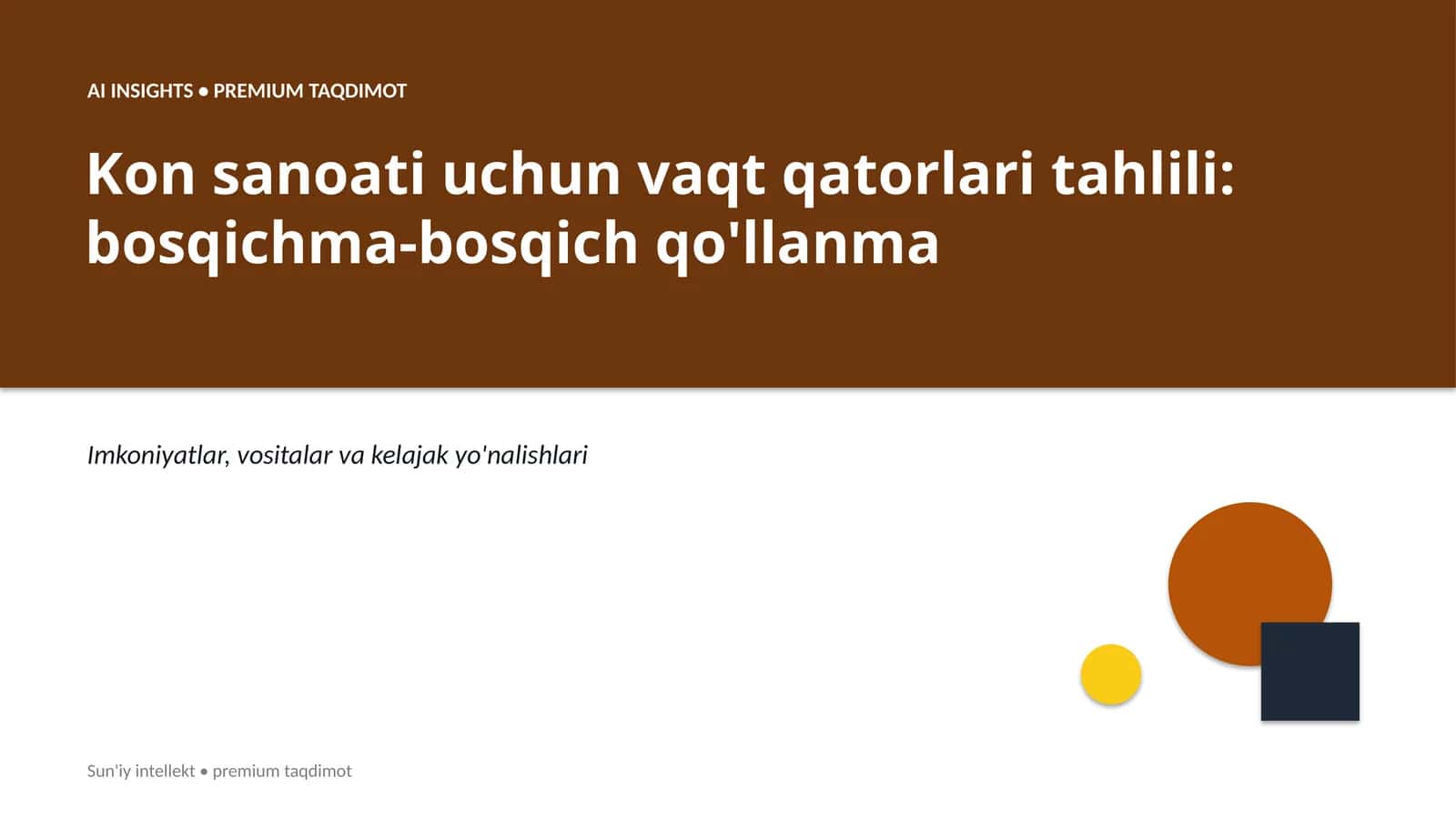 PREMIUM TAQDIMOT