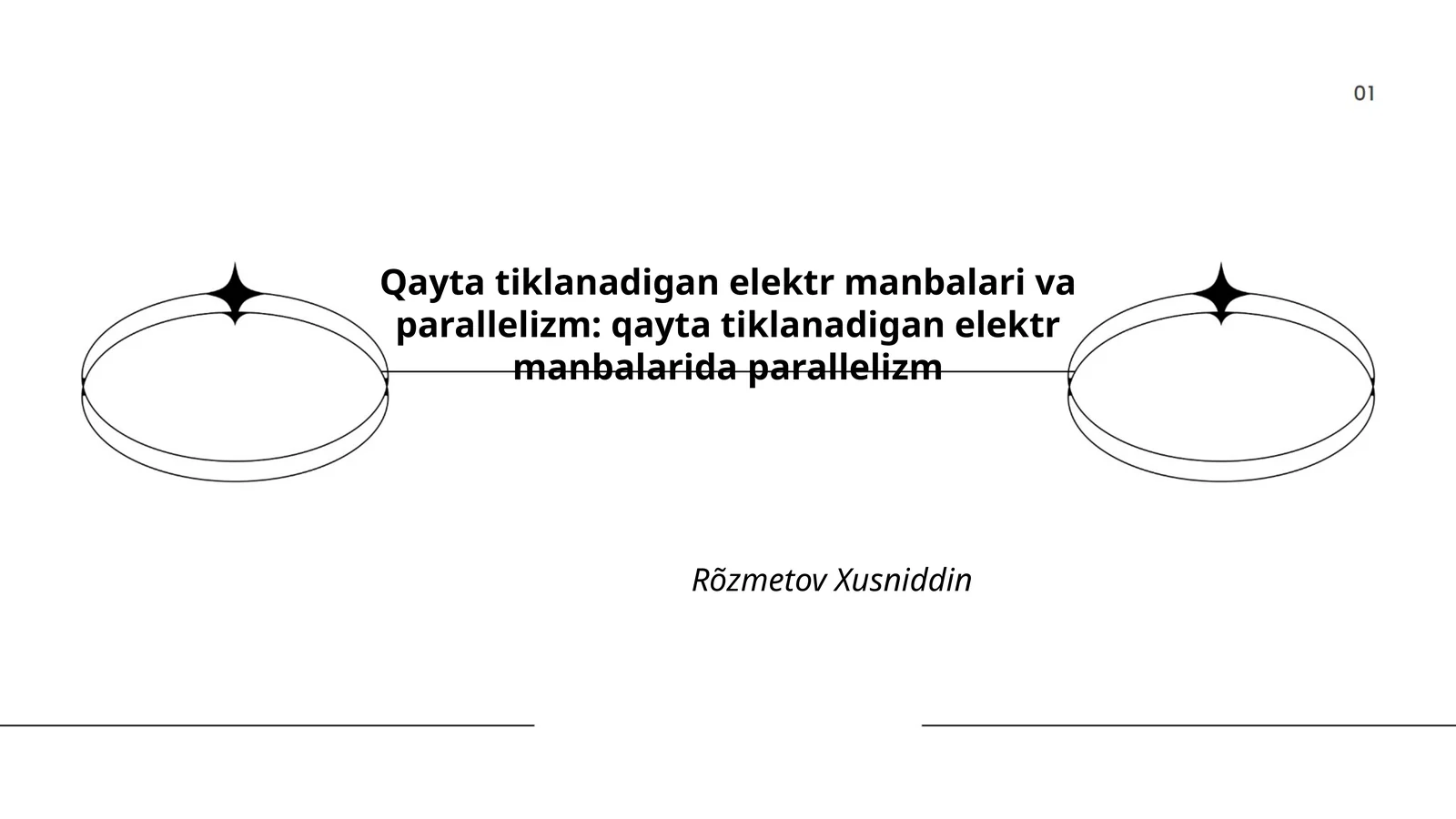 Qayta tiklanadigan elektr manbalari va parallelizm