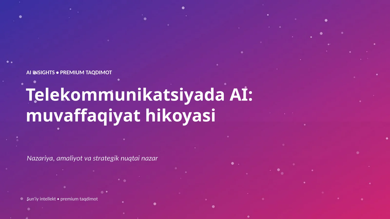 Premium Taqdimot