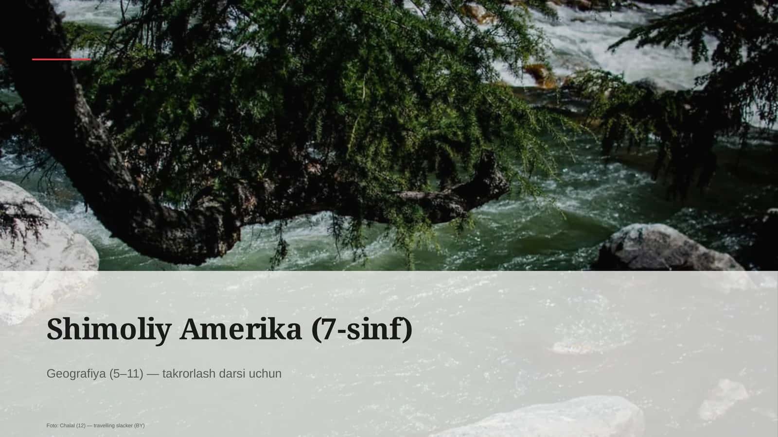 Shimoliy Amerika (7-sinf)