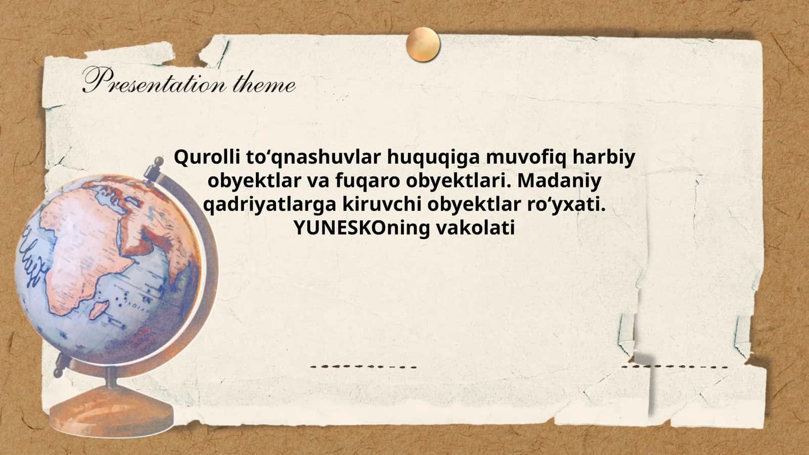 Qurolli toʻqnashuvlarda harbiy obyektlar va ularning himoyasi