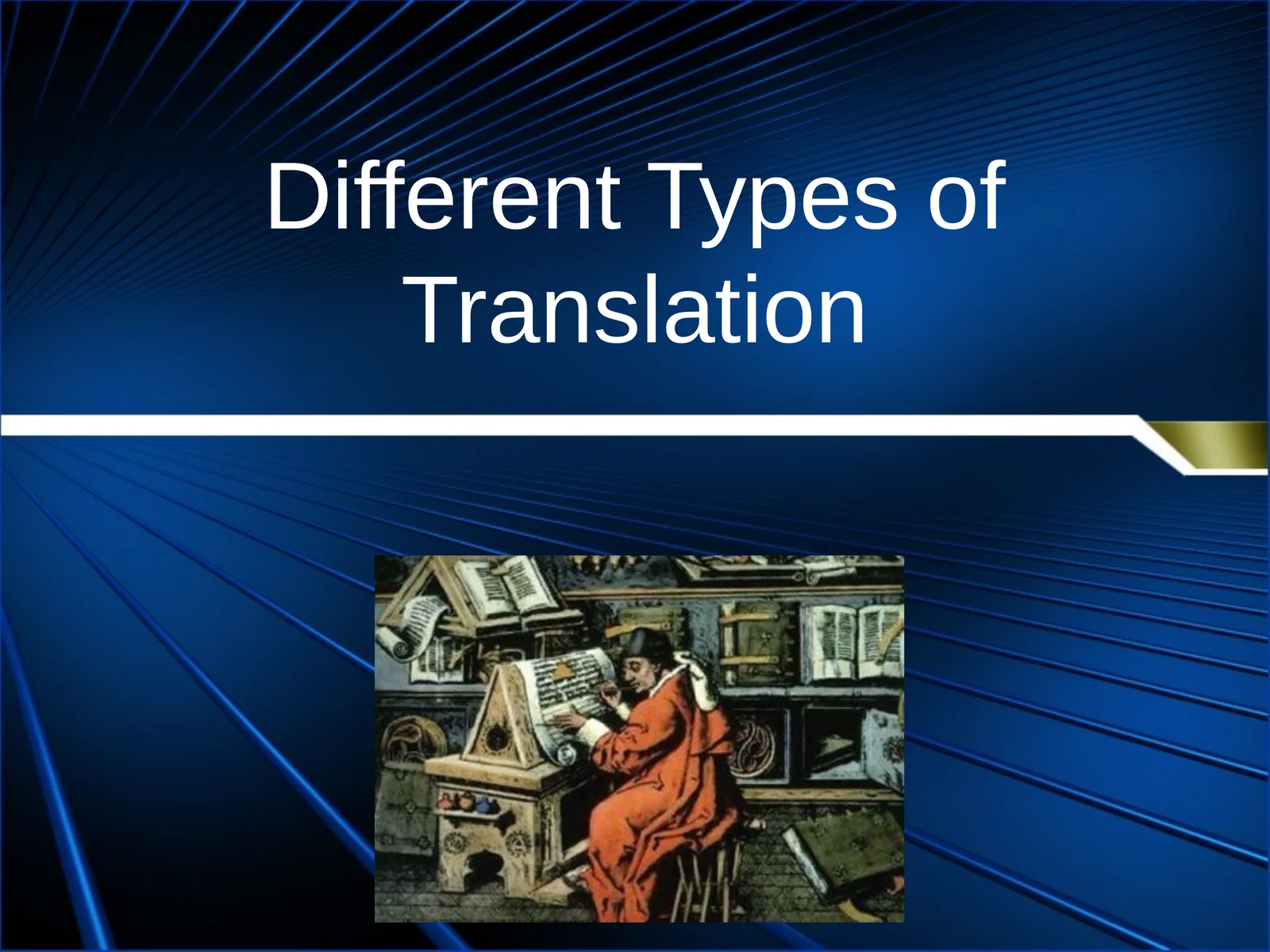 Different Types of Translation